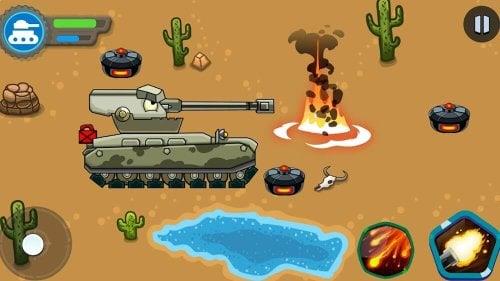 Tank Battle: Tanks War 2D Screenshot2