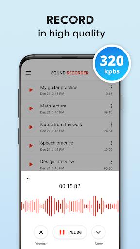 Sound Recorder Plus: Voice Rec Screenshot2