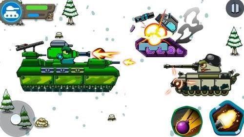 Tank Battle: Tanks War 2D Screenshot3