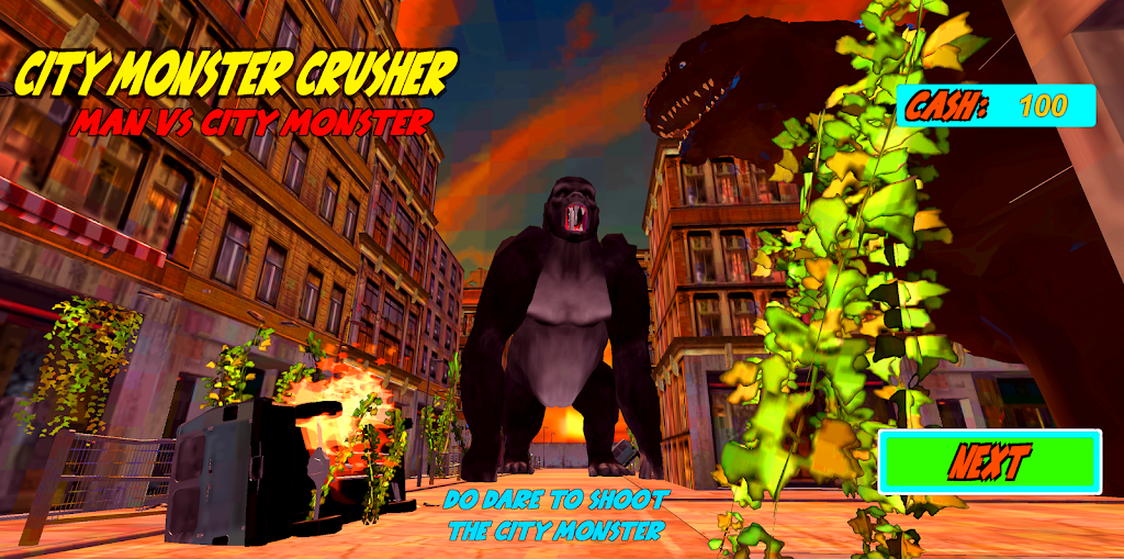 Gorilla Kong Kaiju City Beasts Screenshot1