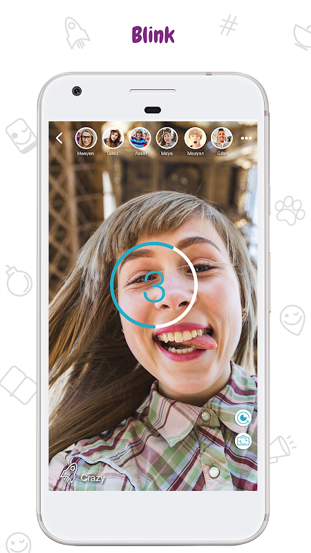 Blinks: Realtime Group Photos Screenshot3