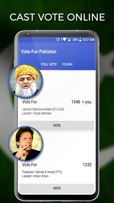 Vote for Pakistan - Election 2018 Screenshot1