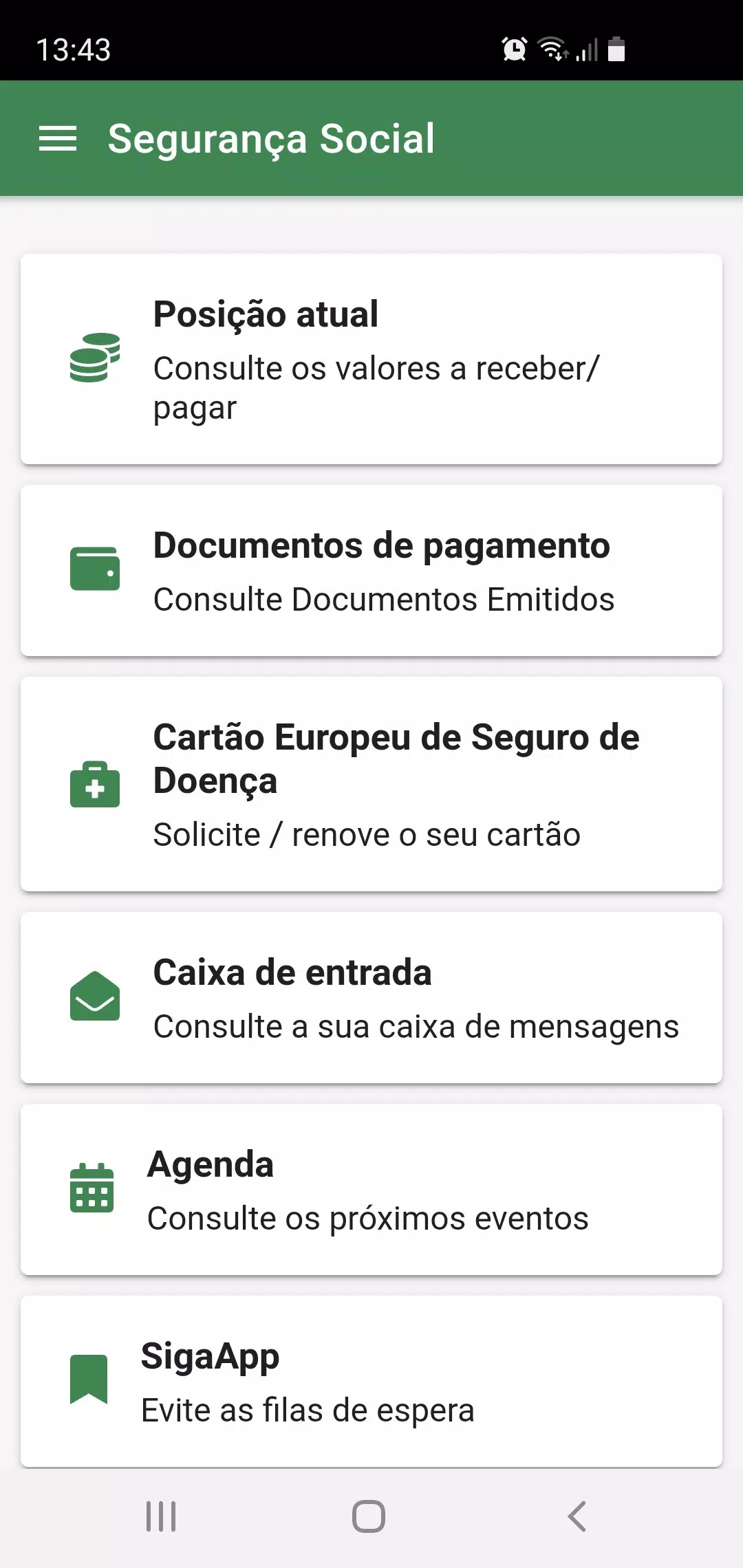 Segurança Social Screenshot3