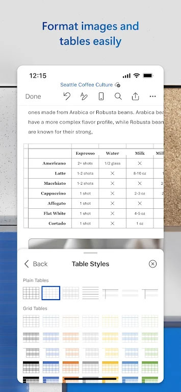 Microsoft Word Write Edit & Share Docs on the Go Screenshot3