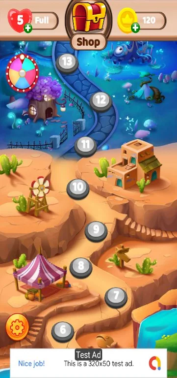 Bubbly Panda Puzzle Pop Screenshot3