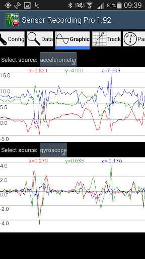 Sensor Recording Lite Screenshot4