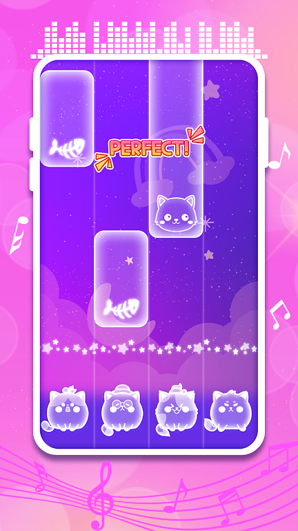 Meow Tiles: Piano Cat Sound Screenshot2