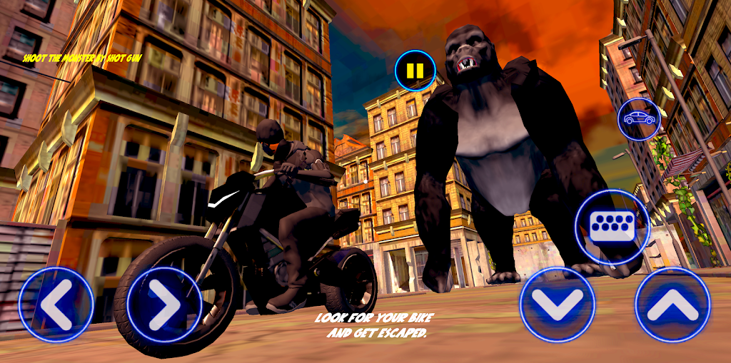 Gorilla Kong Kaiju City Beasts Screenshot3