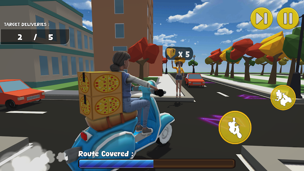 Pizza Food Delivery Boy Rider Screenshot3