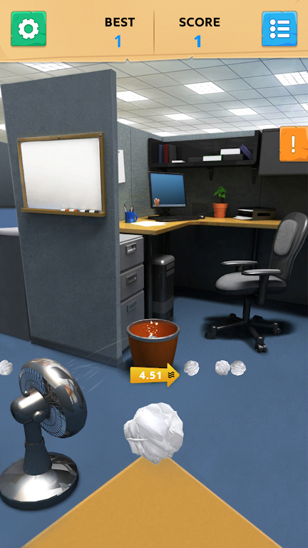 Paper Toss Office - Jerk Boss Screenshot2