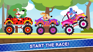 Monster Truck Kids Racer Game Screenshot2