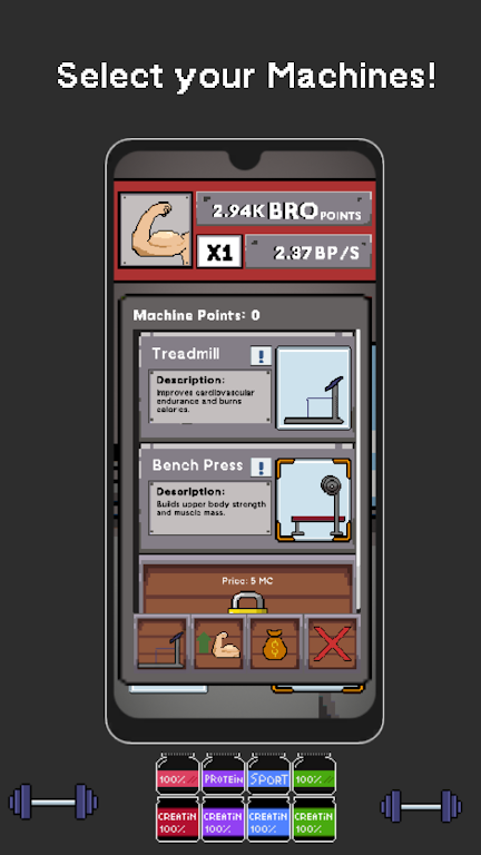 Gym Bro: Idle Sim Screenshot4