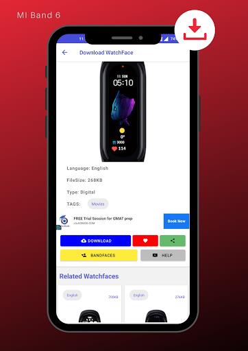 Mi band 6 watch faces Screenshot3