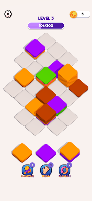 Block Sort 3D - ASMR Tile Sort Screenshot4