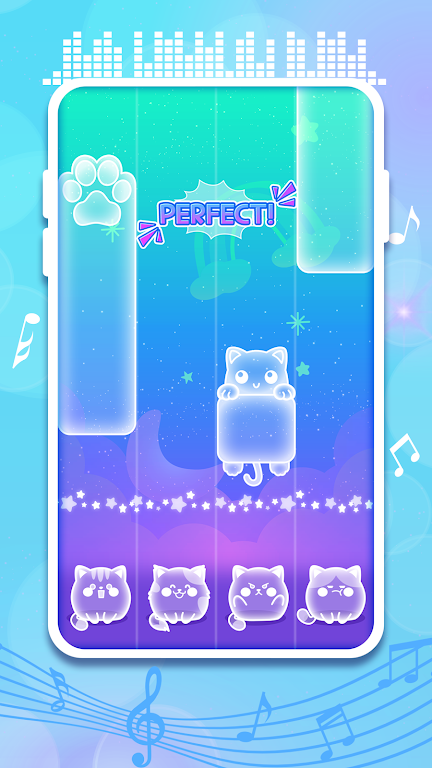 Meow Tiles: Piano Cat Sound Screenshot4