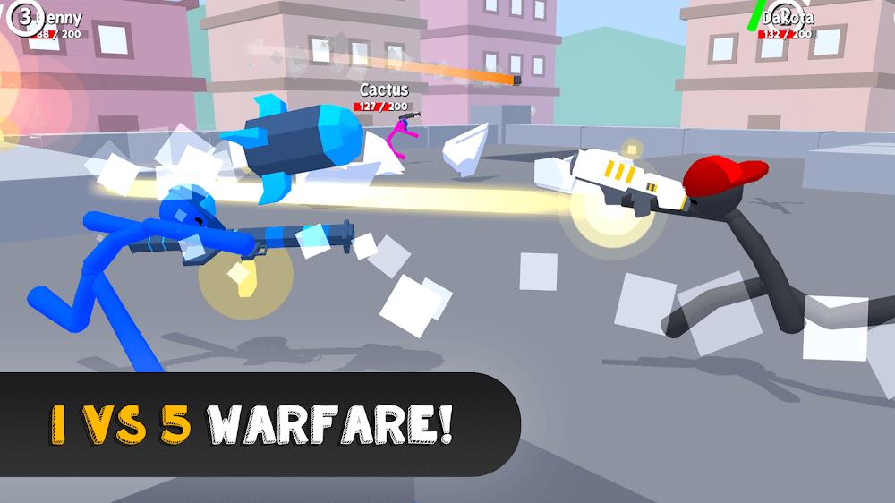 Stickgrounds.io: Stumble Wars Screenshot2