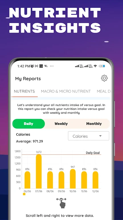 Calorie Tracker & Food Tracker Screenshot2