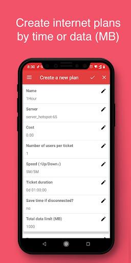 MikroTicket - sell your WiFi Screenshot3