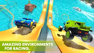 Race Off - Stunt Car Games 3D Screenshot1