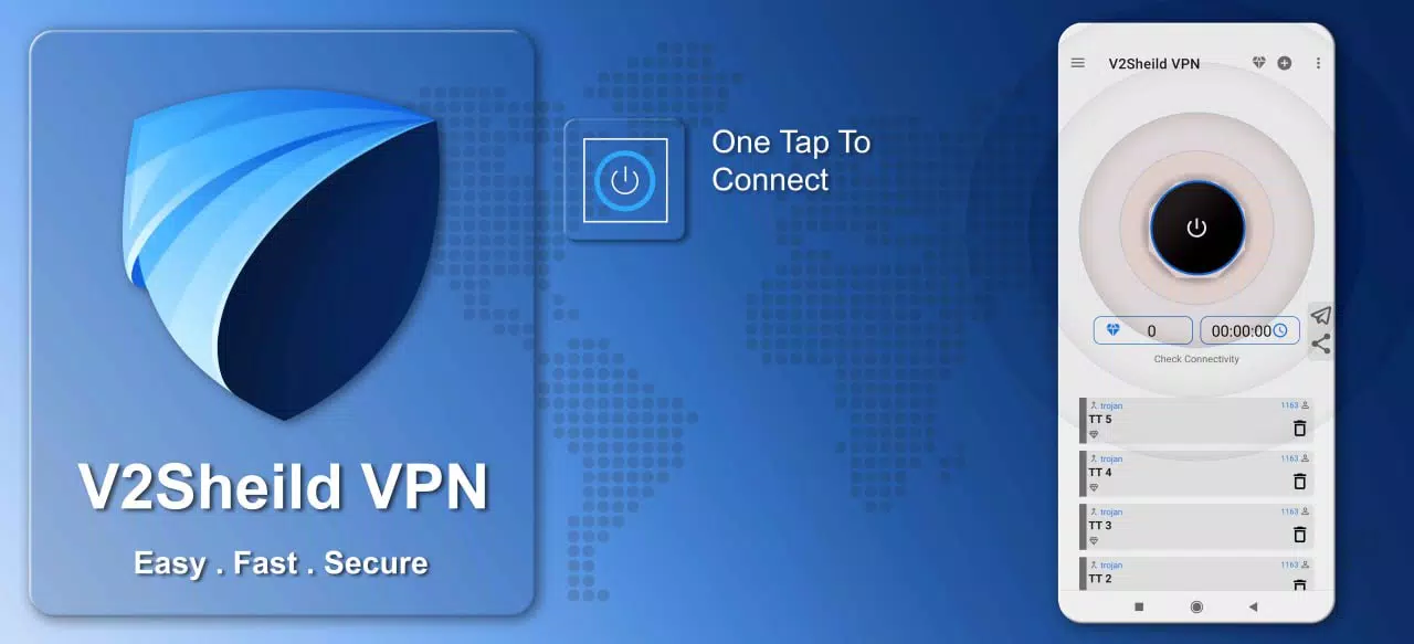 V2shield VPN: fast & private Screenshot2