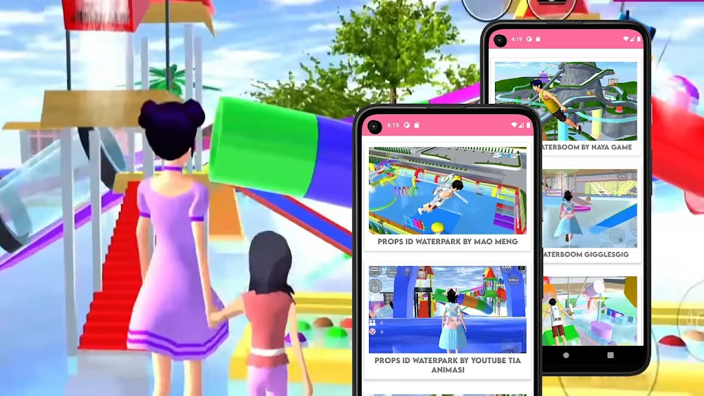 Id Waterpark for Sakura School Screenshot1