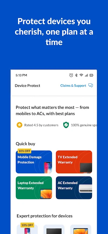 OneAssist: Protection+Warranty Screenshot2