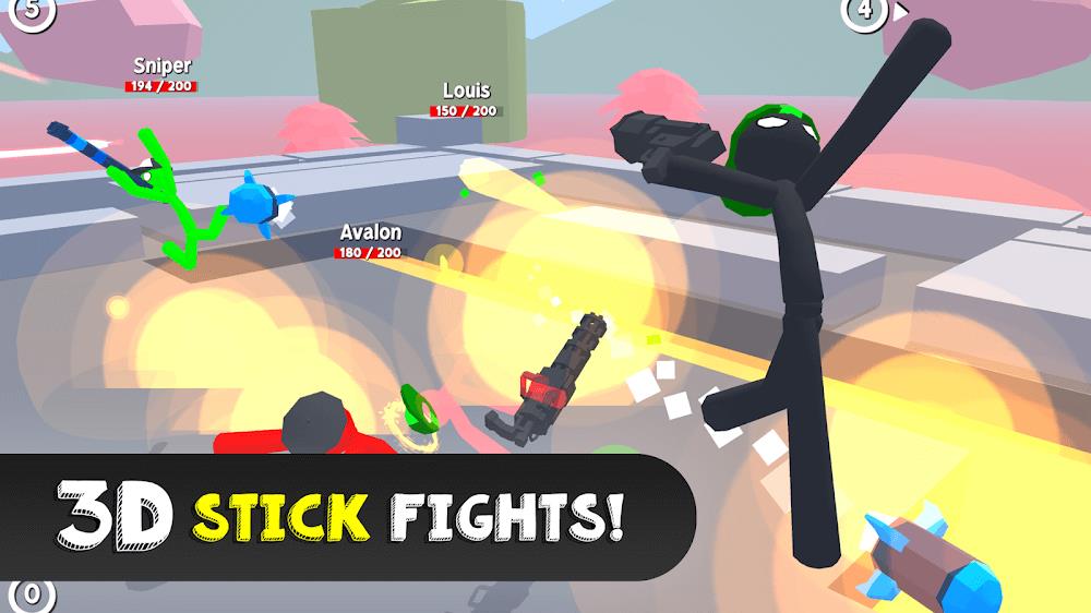 Stickgrounds.io: Stumble Wars Screenshot1