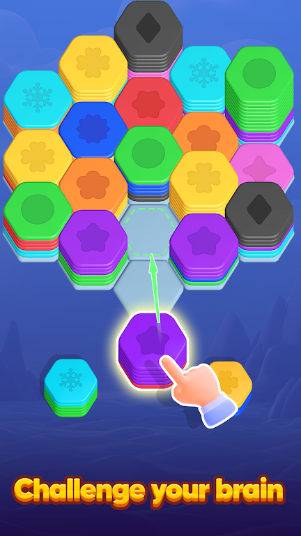 Royal Hexa: Sort Puzzle Screenshot2