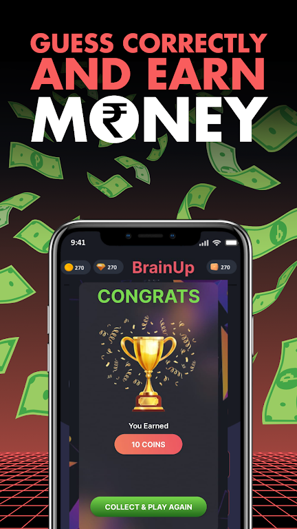 BrainUp : Play & Earn Screenshot2