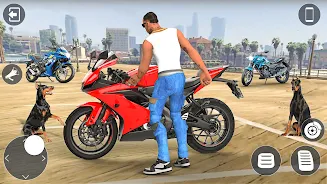 Indian Bike Simulator KTM Game Screenshot1