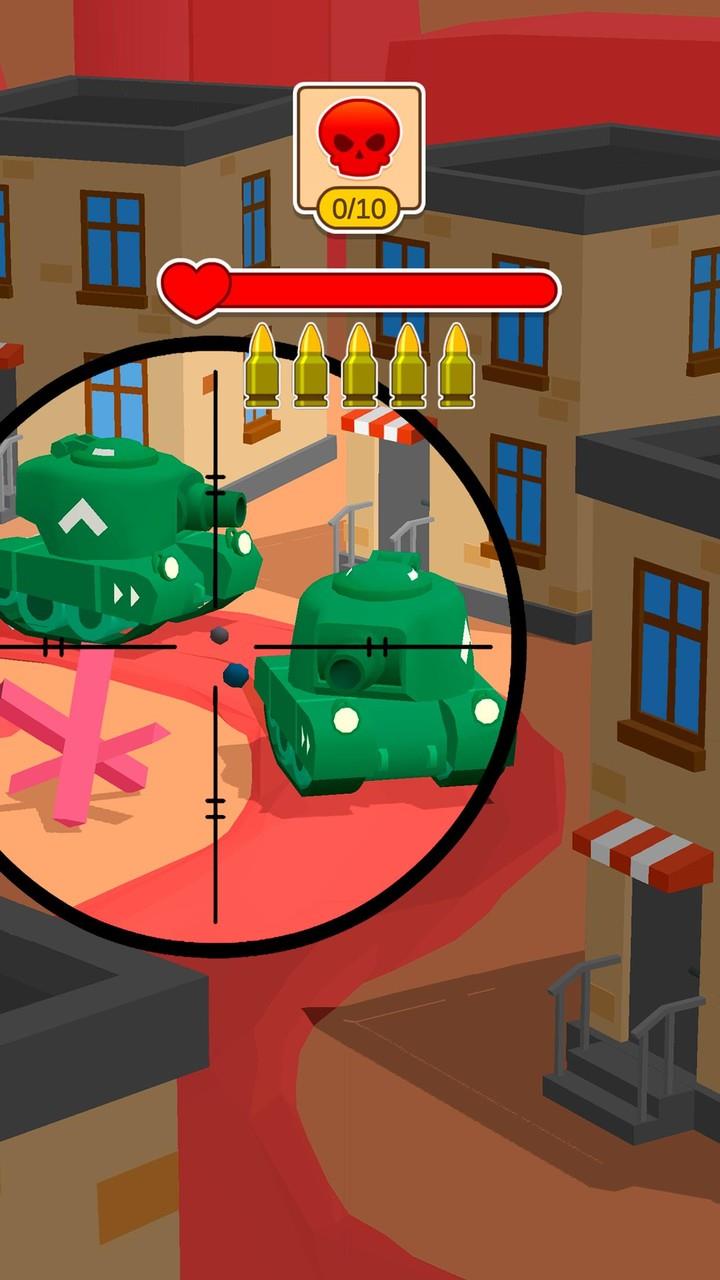 Tank Sniper: 3D Shooting Games Screenshot1