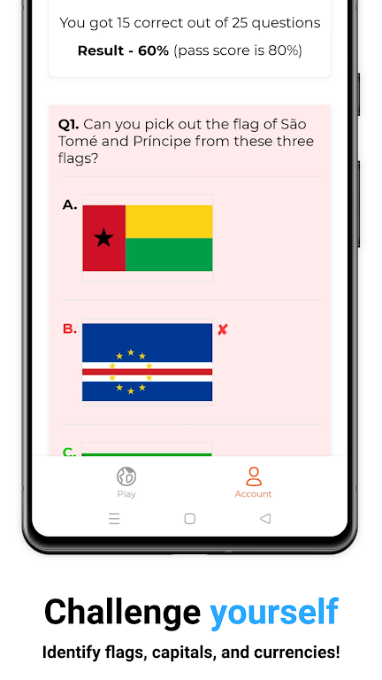 Country Capital Flag Trivia Screenshot3