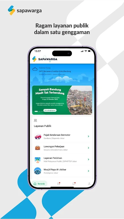 Sapawarga - Jabar Super Apps Screenshot2