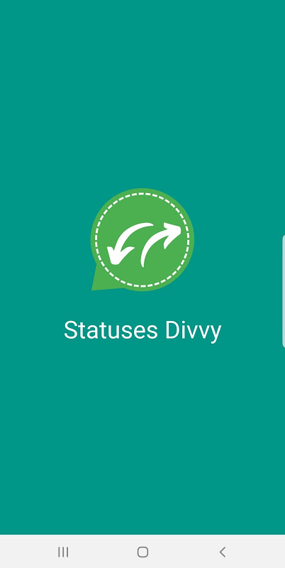 Statuses Divvy - Save and Share WhatsApp Statuses Screenshot1