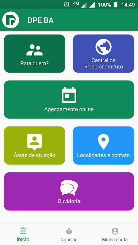 Defensoria Pública BA Screenshot1