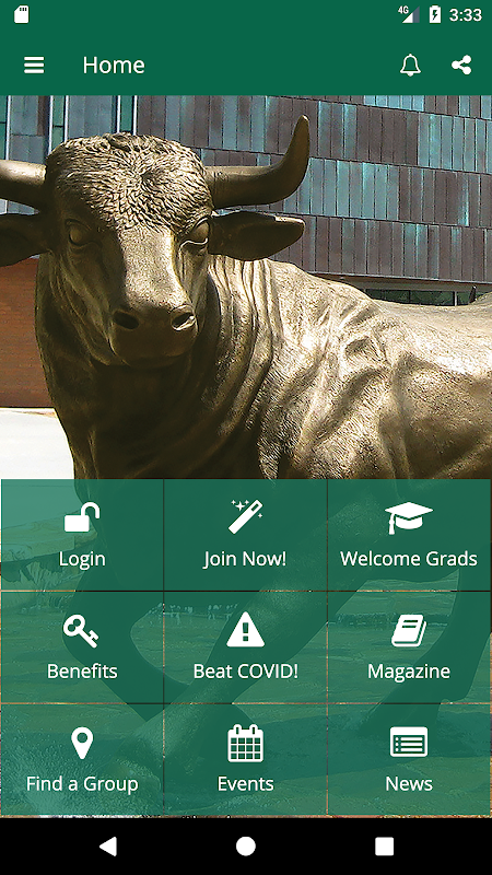 USF Alumni Association Screenshot1