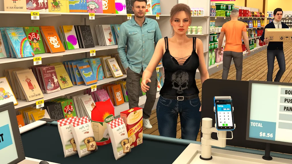 Supermarket Cashier Mall Games Screenshot3