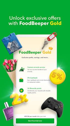 FoodBeeper Food delivery Screenshot4