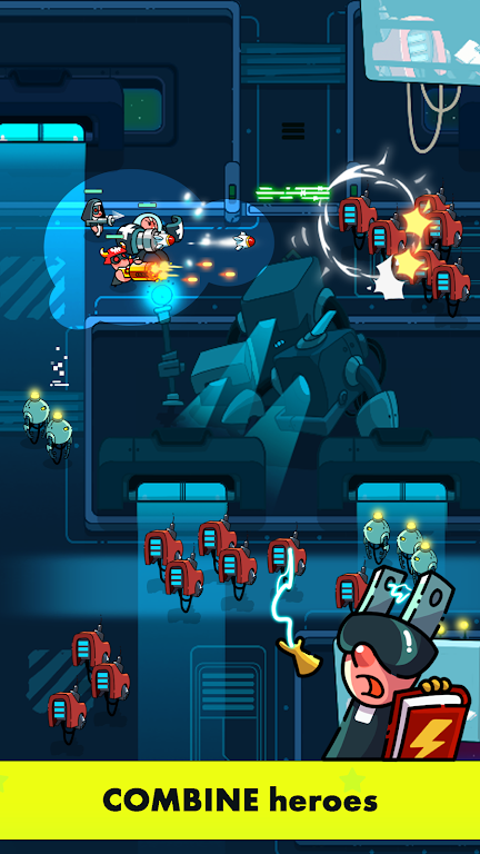 Space Squad: Crash Robots Screenshot3