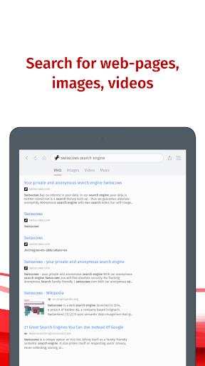 Swisscows Private Search Screenshot2