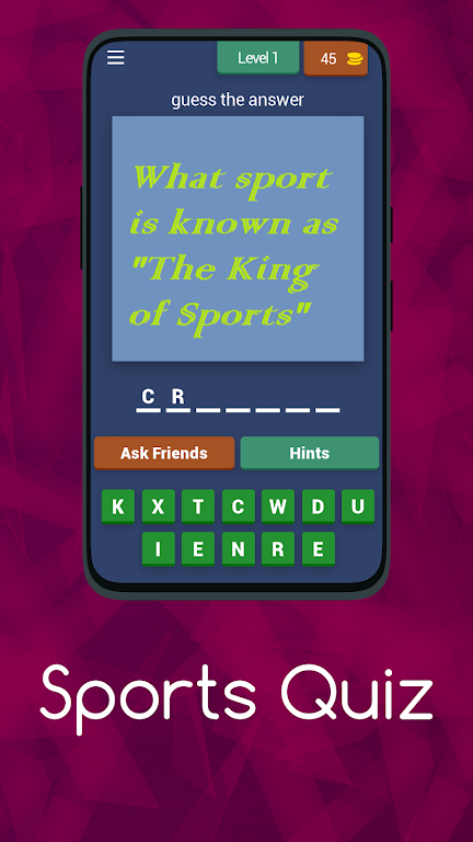 Sports Quiz Screenshot1