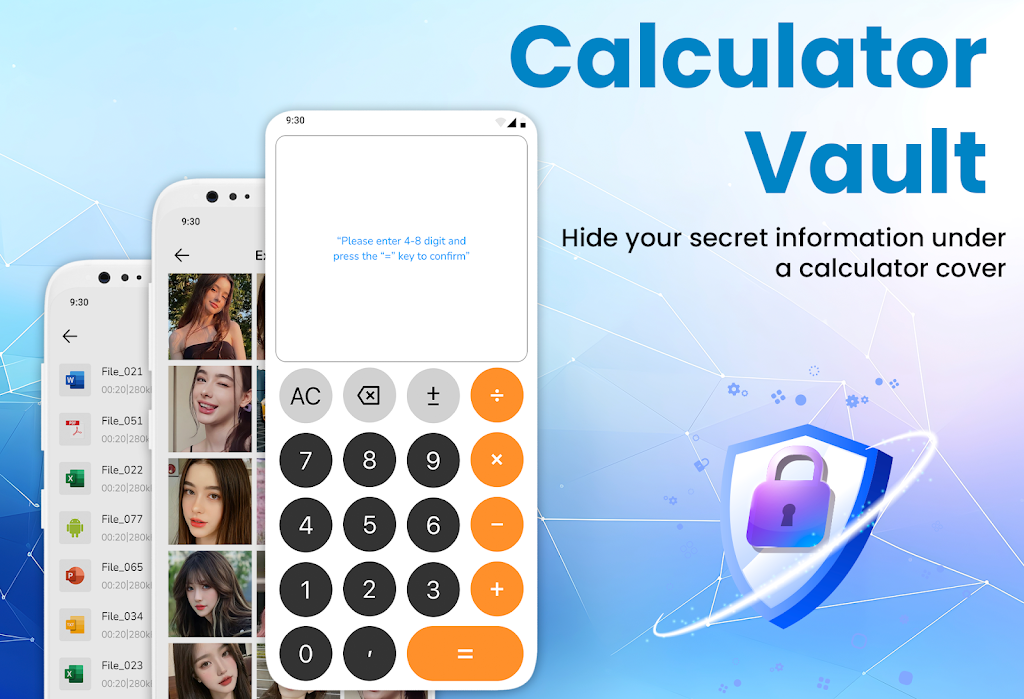 Calculator Lock - Photo Vault Screenshot1