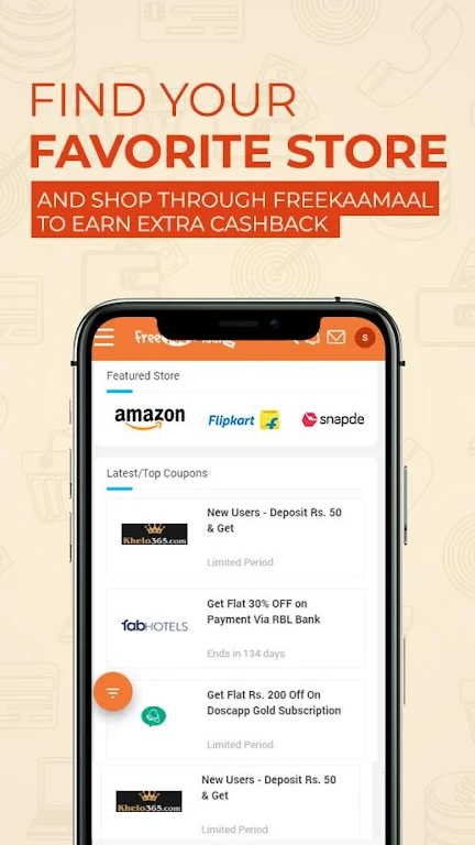 FreeKaaMaal -Cashback & Coupon Screenshot3