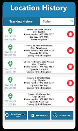 Mobile Location Tracker 2024 Screenshot1