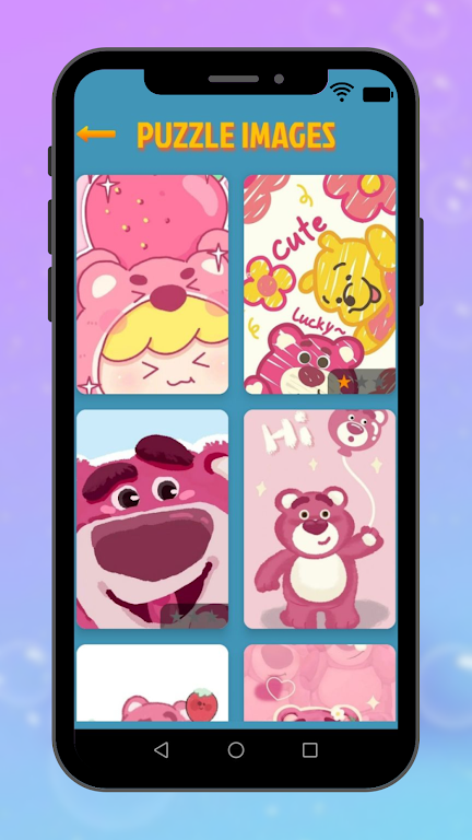 Cute Pink Bear Jigsaw Puzzle Screenshot2