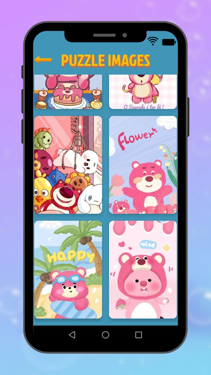 Cute Pink Bear Jigsaw Puzzle Screenshot3