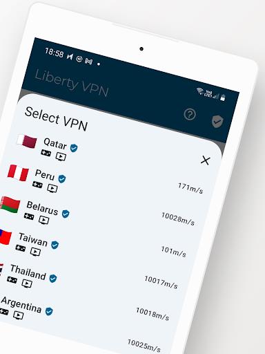 Liberty VPN Secure & Fast VPN Screenshot2