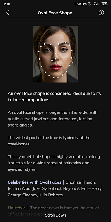 Face Shape Detector Screenshot2