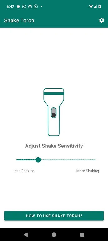 Shake Torch (Flashlight) Screenshot1