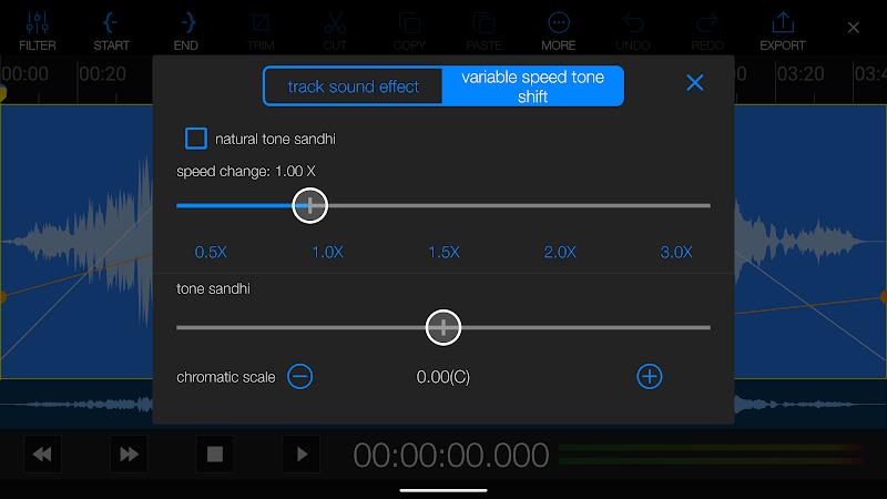 EZAudioCut-MT audio editor Screenshot4